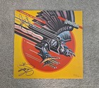 Judas Priest Shield Of Pain Vip Poster T-shirt Patch Setlist Album Signed Badge