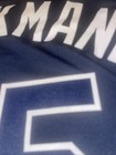 Game Used Robert Dickmann Jersey Mens 46 Bp  Majestic Tampa Bay Rays Blue Usa