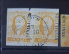 Mexico 1856 First Issue     1 Real Yellow Hidalgo     Scott No  2