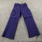 New Cub Scouts Pants Youth 10 Blue Cargo Utility Switchback Uniform Boys Kids