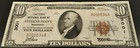 1929  10 National Currency  The First National Bank Of Stevens Point  Wisconsin 