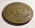 Vintage Kindergarten Infant Home Medal Good Luck Token Charm Rockaway  Ny   C389