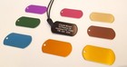 Luggage Tags  set Of 4  Id Diamond Engraved Luggage Tag With Strap