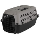 Vibrant Life Small Dog Crate Pet Carrier Plastic Kennel Portable 10 Lb X-small