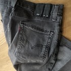 Brand New Levi s Men s Gray Stretch Denim Skinny Jeans Medium Wash 5-pocket Logo