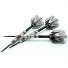  Professional Tungsten Steel Tip Dart Set 85  Tungsten 26g Black Case-n6