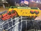 Vintage Hess 1975 Fuel Oils Tractor Trailer Box Truck