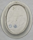 Vintage Gebruder Heubach Art Wall Hang Decorative Plate American Indian Cowboy 