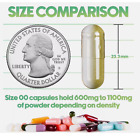 Size 00 Separated Capsules 1 2 4 10k Gelatin Empty Capsules In Bags Halal