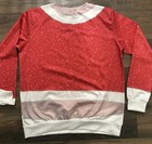 Funny Hairy Chest Belly Santa Ugly Christmas Sweater Sweatshirt Party New Tags