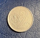1982 Ceskoslovenska Socialisticka Republika   Czech Republic   2 Korun Coin  