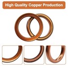 10pcs Pit Dirt Bike Exhaust Crush Gasket For 50cc 110cc 125cc 140cc 150cc 160cc