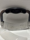 Pampered Chef Chopper Scraper Dough Cutter Stainless Steel Pastry Kitchen Tool