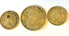 Lot Of 3 Silver Composition Canadian Coins 1968 25c 1957 10c 1951 10c