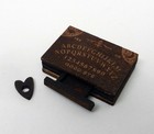 Mini Ouija Board Wooden Miniature Spirit Board   Planchette Communicate Spirits