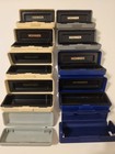 Hohner Diatonic Harmonica Case Lot  Key Of C  Beige gray blue