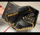 Bauer Supreme Mach Goalie Glove Pro Stock - Senior Used  Pittsburgh Penguins