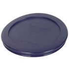 Pyrex  2  7200-pc  2  7201-pc  2  7202-pc Blue Plastic Storage Lid Cover Set 2pk