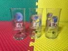 Set Of 3 Vintage E t  The Exrta-terrestrial 1982 Pizza Hut Collector Glasses