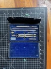 Vintage Dietzgen Master Gem Drafting Compass Set W  Attachments   Case - Usa