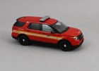 1 64  diecast  New York Fire Dept Fdny Police Car Interceptor Suv  nib 