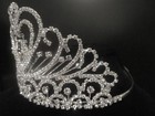 30th Birthday Party Wedding Anniversary Rhinestone Heart Tiara Crown Headpiece