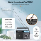 Tr629 Portable Shortwave Radio Am Fm Digital Radio Recordable Tf usb Senior Gift