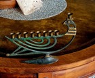 Vintage Dayagi Hanukkah Menorah Made In Israel 9 Candles