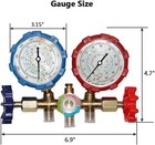 R410a R22 Manifold Gauge Set Ac A c 5ft Color Hose Air Conditioner Hvac 59   New