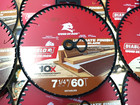 7-   60 Tooth Ultimate Finish Wood Demon Carbide Saw Blade Diablo D0760uxr  x12 