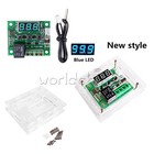 W1209 Blue Dc 12v Thermostat Temperature Control Switch Policy Thermometer case