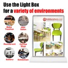 Foh A4 Led Light Up Movie Backlit Illuminated Poster Frame 11 6x8 2  Menu Board