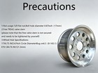 1pack Aluminum Trailer Wheels 17 5x6 75 8 Lug On6 5-6050lbs Load