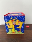 Schylling Clown Jack-in-the-box Tin Metal Crank Toy Vintage 1997 Mpn 24155w