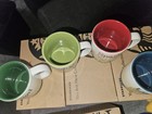 Starbucks 2005 City Set Of 5 Mini Demi Tasse Espresso 3 Oz  1- 2oz Italy