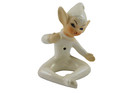 1958 Holt Howard Iridescent Pixie Elf Candle Holder Hugger
