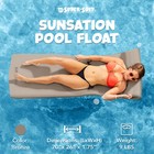 Trc Recreation Sunsation 70-inch Foam Raft Lounger Pool Float  Bronze  2 Pack 