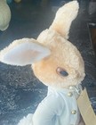 Vintage Beatrix Potter Peter Rabbit Eden Toys Plush Stuffed Animal W tag - Read 