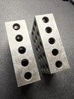 1 Matched Pair 246 Blocks 23 Holes 0002  2-4-6 Blocks Machinist 2x4x6 Blocks