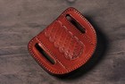 Custom Made Cow Leather Knife Sheath For Folding Pocket Knife 1308