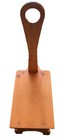 Vintage 30    Long Key Hole Handle Safety Step Stool Solid Wood  Usa High Quality