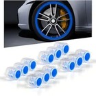 12pcs Tire Valve Stem Caps  Luminous Corrosion Resistant Wheel Air Valve Covers 
