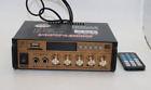 Mini Bluetooth Audio Amplifier  Stereo Power Amp Remote Music Player Usa Gold  