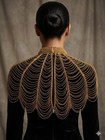 Golden Handmade Layered Pearl Style Exclusive Brand Design  Vintage Pearl Top