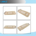 Sun Visor Mirror Driver Left Beige For Silverado Tahoe 2007-2014 22850306