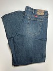 40x30 Wrangler Men s Relaxed Fit Blue Jeans With Comfort Flex Waistband
