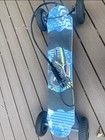 Atom Mountainboard Blue All Terrain Off Road Surf Skateboard Mbs Missing Straps