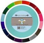 Country Brook Design   1 1 2 Inch Light Cyan Heavy Nylon Webbing  5 Yards