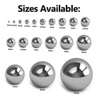 Metric Precision Bearing Balls Stainless Steel Loose Bearings Bulk 1mm - 25mm