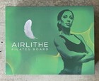 Airlithe Pilates Reformer Board Equipment - Portable And Foldable  Black Color